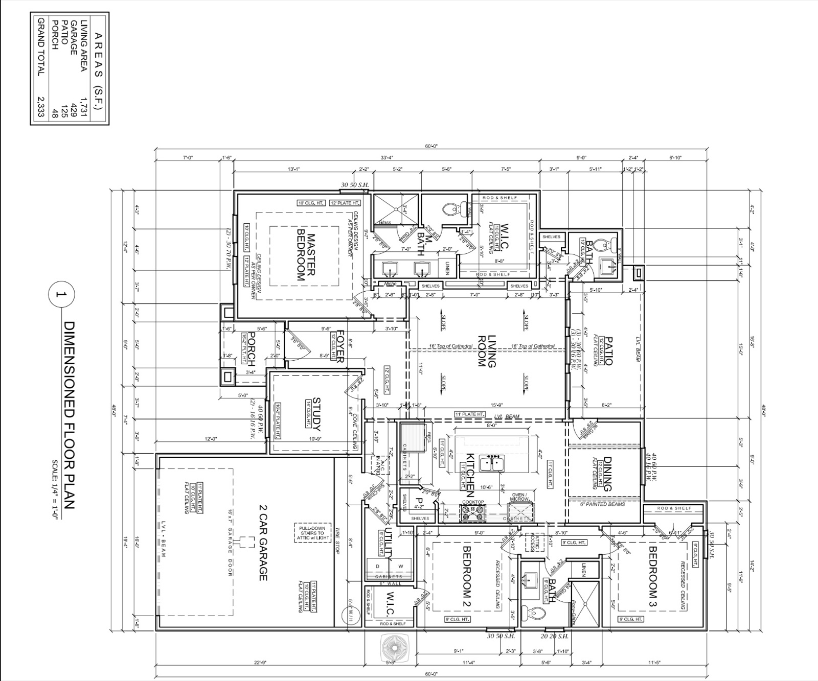 Floor plan &mdash; The Santorini